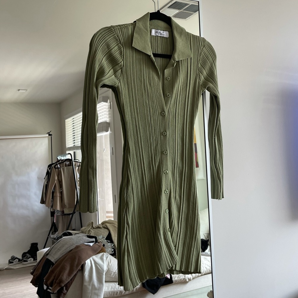 Style addict ribbed knit dress